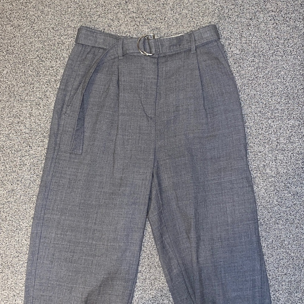 JCrew D-Ring Cropped Flannel Pant